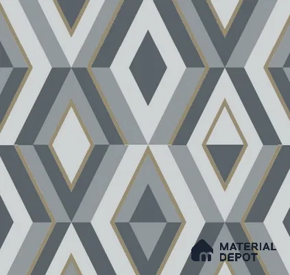 VECT-48 | 10 Meter x 21 Inch Non Woven Patterned Look Wallpaper - 57 Sq. Ft. | Minimum 15% wastage during installation