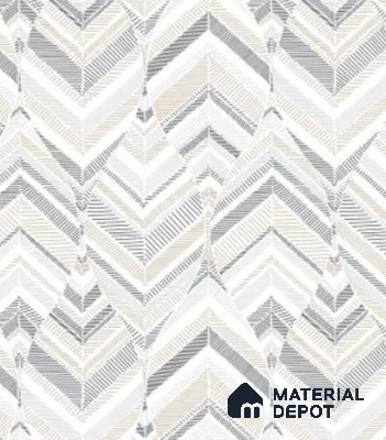 VECT-27 | 10 Meter x 21 Inch Non Woven Patterned Look Wallpaper - 57 Sq. Ft. | Minimum 15% wastage during installation