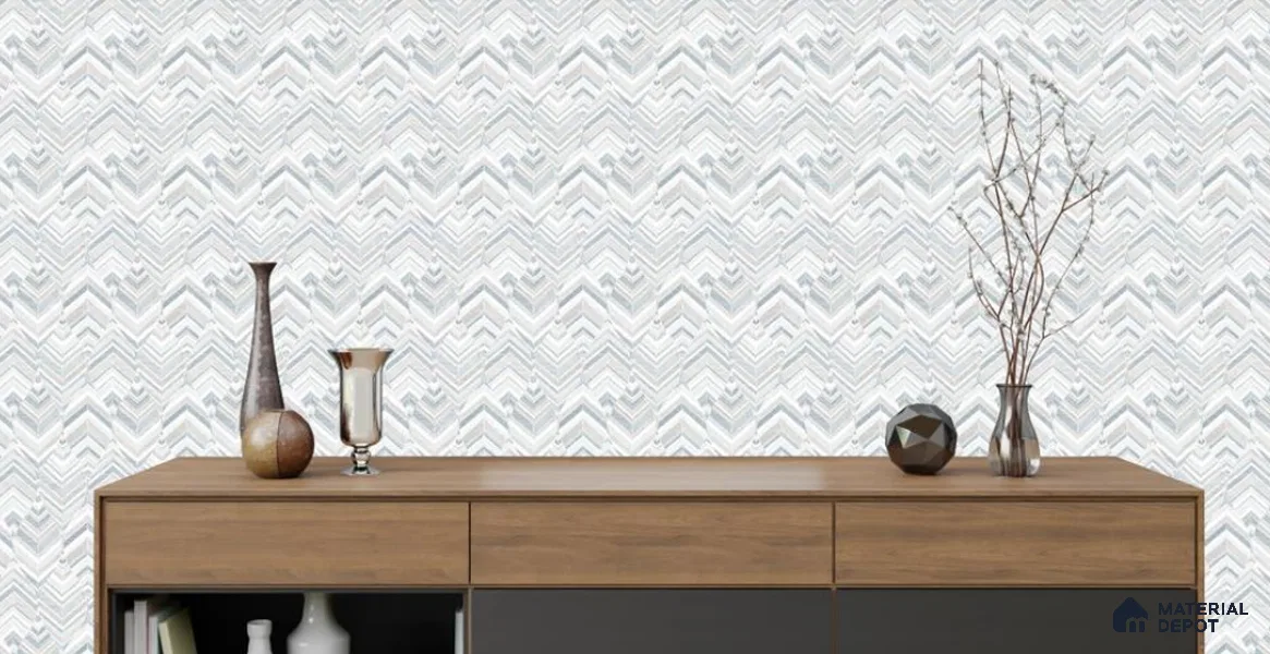 VECT-47 | 10 Meter x 21 Inch Non Woven Florals Look Wallpaper - 57 Sq. Ft. | Minimum 15% wastage during installation