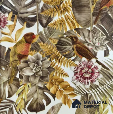 WP-1403 | 9.5 Meter x 21 Inches Florals Look Wallpaper - 54 Sq. Ft.  | Minimum 15% wastage during installation
