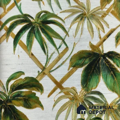 WP-1409 | 9.5 Meter x 21 Inches Tropical Look Wallpaper - 54 Sq. Ft.  | Minimum 15% wastage during installation