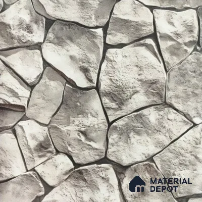 WP-1423 | 9.5 Meter x 21 Inches Stone Look Wallpaper - 54 Sq. Ft.  | Minimum 15% wastage during installation
