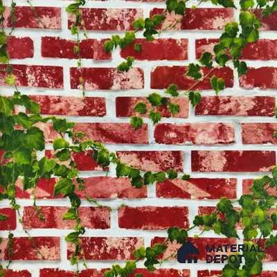 WP-1432 | 9.5 Meter x 21 Inches Brick Look Wallpaper - 54 Sq. Ft.  | Minimum 15% wastage during installation