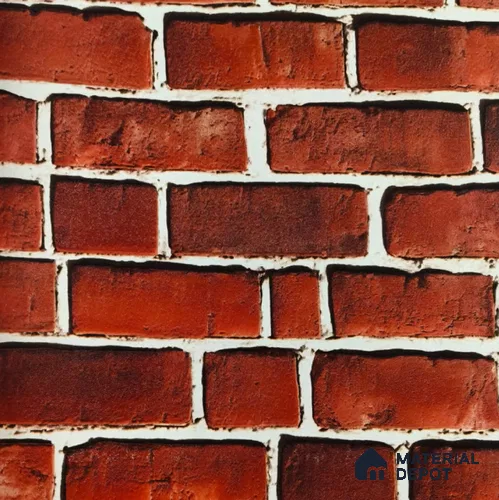 WP-1445 | 9.5 Meter x 21 Inches Brick Look Wallpaper - 54 Sq. Ft.  | Minimum 15% wastage during installation