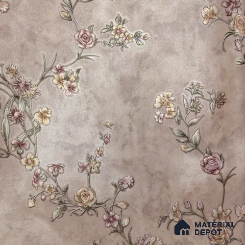 WP 1603-1 | 9.5 Meter x 21 Inch Florals Look Wallpaper - 55 Sq. Ft.