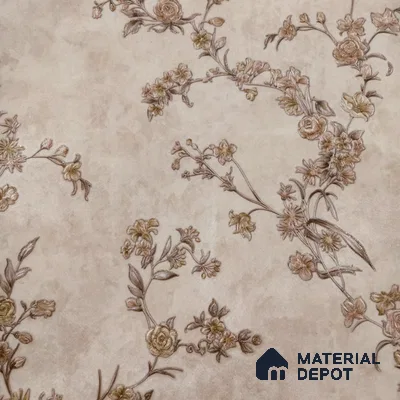 WP 1603-2 | 9.5 Meter x 21 Inch Florals Look Wallpaper - 55 Sq. Ft.