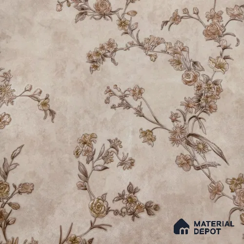 WP 1603-2 | 9.5 Meter x 21 Inch Florals Look Wallpaper - 55 Sq. Ft.