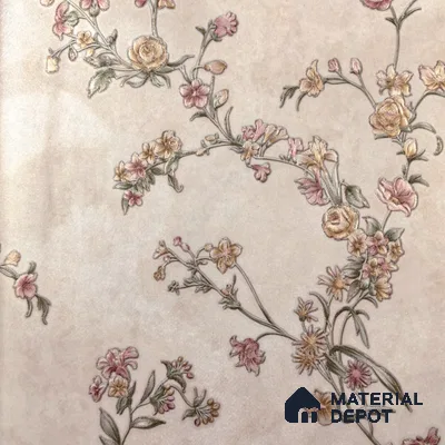 WP 1603-3 | 9.5 Meter x 21 Inch Florals Look Wallpaper - 55 Sq. Ft.