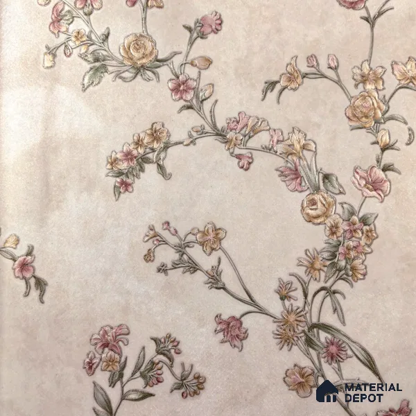WP 1603-3 | 9.5 Meter x 21 Inch Florals Look Wallpaper - 55 Sq. Ft.