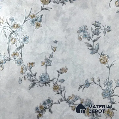 WP 1603-4 | 9.5 Meter x 21 Inch Florals Look Wallpaper - 55 Sq. Ft.
