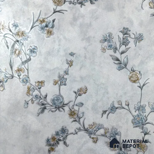 WP 1603-4 | 9.5 Meter x 21 Inch Florals Look Wallpaper - 55 Sq. Ft.