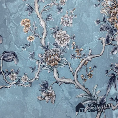 WP 1604-1 | 9.5 Meter x 21 Inch Florals Look Wallpaper - 55 Sq. Ft.