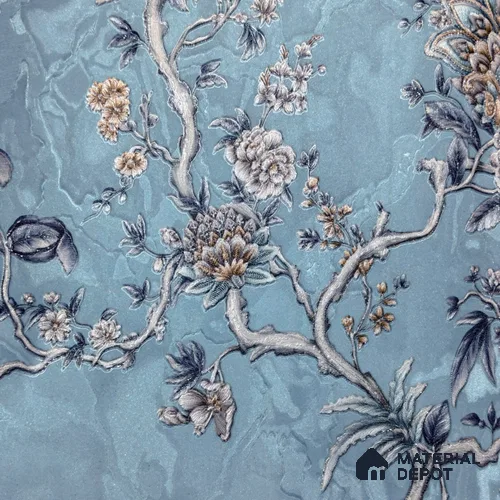 WP 1604-1 | 9.5 Meter x 21 Inch Florals Look Wallpaper - 55 Sq. Ft.
