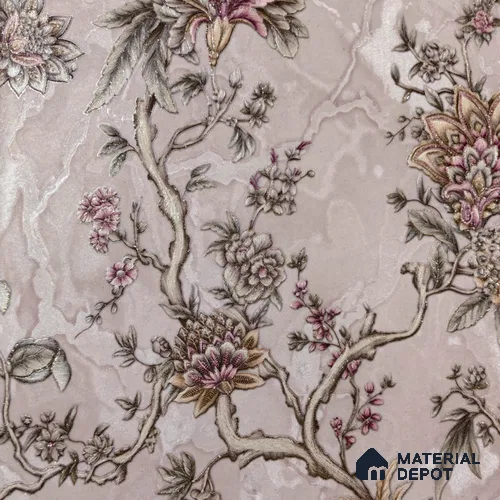 WP 1604-3 | 9.5 Meter x 21 Inch Florals Look Wallpaper - 55 Sq. Ft.