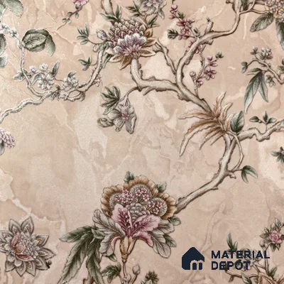 WP 1604-4 | 9.5 Meter x 21 Inch Florals Look Wallpaper - 55 Sq. Ft.