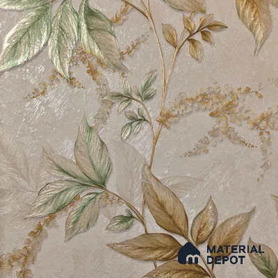 WP 1605-2 | 9.5 Meter x 21 Inch Florals Look Wallpaper - 55 Sq. Ft.