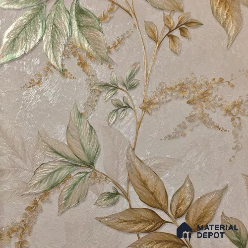 WP 1605-2 | 9.5 Meter x 21 Inch Florals Look Wallpaper - 55 Sq. Ft.