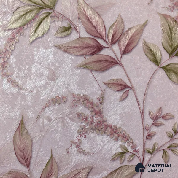 WP 1605-3 | 9.5 Meter x 21 Inch Florals Look Wallpaper - 55 Sq. Ft.