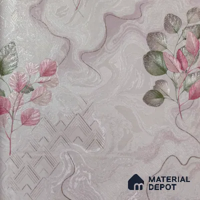 WP 1606-3 | 9.5 Meter x 21 Inch Florals Look Wallpaper - 55 Sq. Ft.
