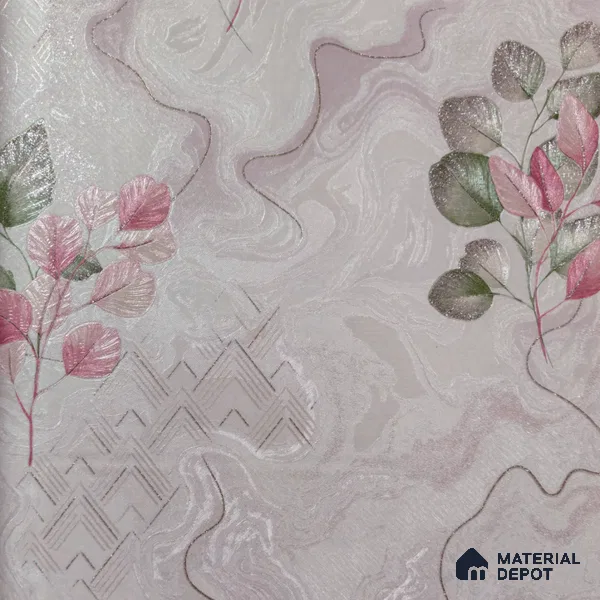 WP 1606-3 | 9.5 Meter x 21 Inch Florals Look Wallpaper - 55 Sq. Ft.