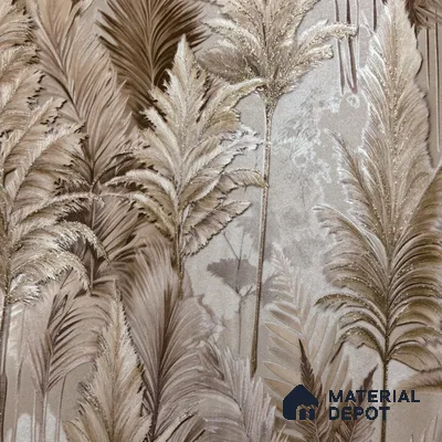 WP 1607-1 | 9.5 Meter x 21 Inch Florals Look Wallpaper - 55 Sq. Ft.