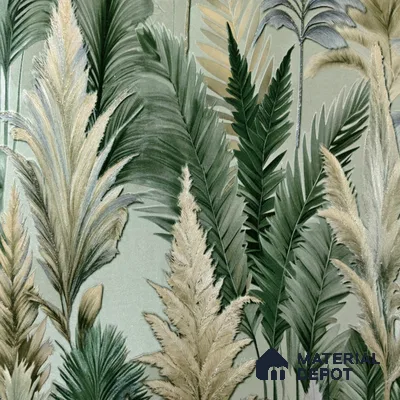 WP 1607-3 | 9.5 Meter x 21 Inch Florals Look Wallpaper - 55 Sq. Ft.