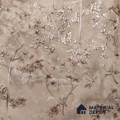 WP 1608-1 | 9.5 Meter x 21 Inch Florals Look Wallpaper - 55 Sq. Ft.