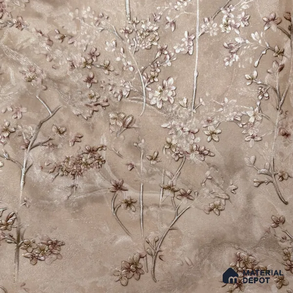 WP 1608-1 | 9.5 Meter x 21 Inch Florals Look Wallpaper - 55 Sq. Ft.