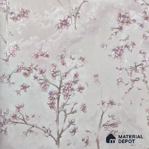 WP 1608-2 | 9.5 Meter x 21 Inch Florals Look Wallpaper - 55 Sq. Ft.