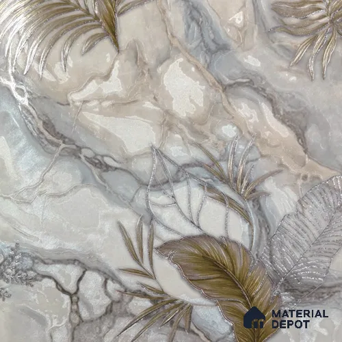 WP 1610-2 | 9.5 Meter x 21 Inch Florals Look Wallpaper - 55 Sq. Ft.