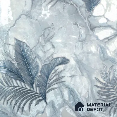 WP 1610-3 | 9.5 Meter x 21 Inch Florals Look Wallpaper - 55 Sq. Ft.
