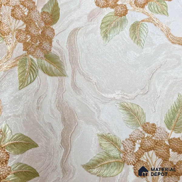 WP 1611-2 | 9.5 Meter x 21 Inch Florals Look Wallpaper - 55 Sq. Ft.