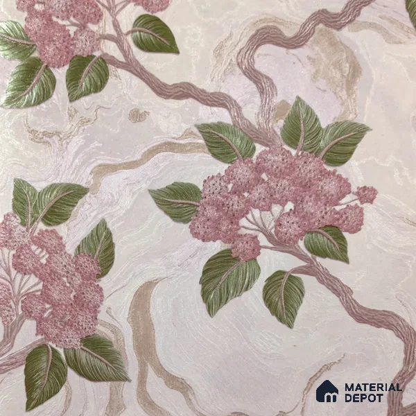 WP 1611-3 | 9.5 Meter x 21 Inch Florals Look Wallpaper - 55 Sq. Ft.
