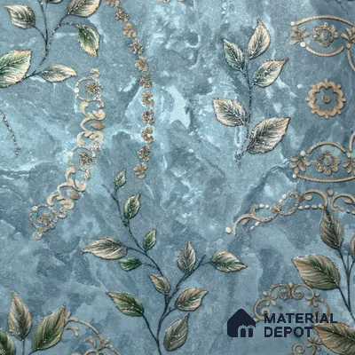 WP 1613-1 | 9.5 Meter x 21 Inch Florals Look Wallpaper - 55 Sq. Ft.