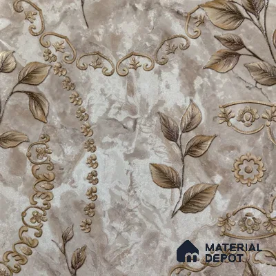 WP 1613-2 | 9.5 Meter x 21 Inch Florals Look Wallpaper - 55 Sq. Ft.
