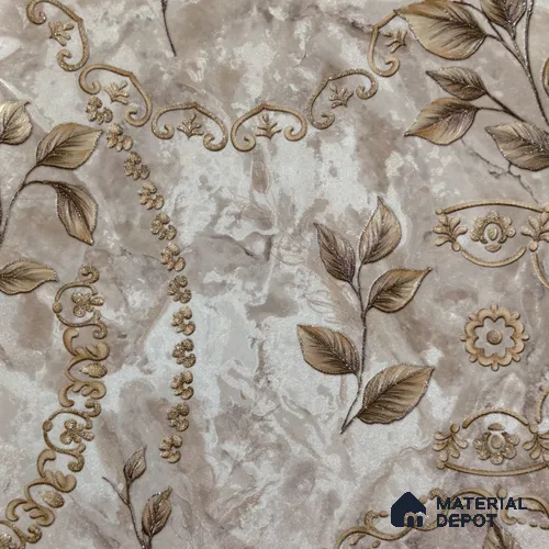 WP 1613-2 | 9.5 Meter x 21 Inch Florals Look Wallpaper - 55 Sq. Ft.