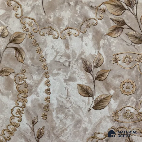 WP 1613-2 | 9.5 Meter x 21 Inch Florals Look Wallpaper - 55 Sq. Ft.