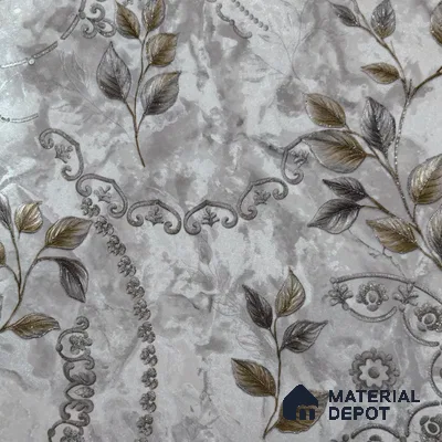 WP 1613-3 | 9.5 Meter x 21 Inch Florals Look Wallpaper - 55 Sq. Ft.