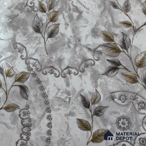 WP 1613-3 | 9.5 Meter x 21 Inch Florals Look Wallpaper - 55 Sq. Ft.