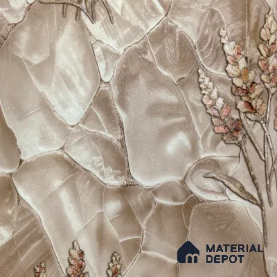 WP 1615-1 | 9.5 Meter x 21 Inch Florals Look Wallpaper - 55 Sq. Ft.