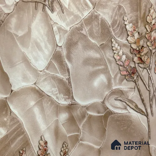 WP 1615-1 | 9.5 Meter x 21 Inch Florals Look Wallpaper - 55 Sq. Ft.