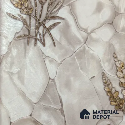 WP 1615-2 | 9.5 Meter x 21 Inch Florals Look Wallpaper - 55 Sq. Ft.