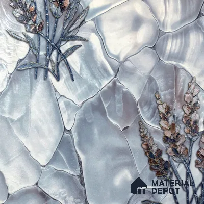 WP 1615-4 | 9.5 Meter x 21 Inch Florals Look Wallpaper - 55 Sq. Ft.