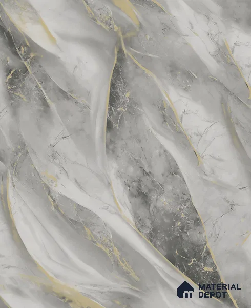 WP1301 | 9.5 Meter x 21 Inches Marble Look Wallpaper - 55 Sq. Ft. | Minimum 10% wastage during installation