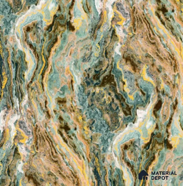 WT0504 | 10 Meter x 21 Inch PVC Marble Look Wallpaper - 57 Sq. Ft. | Minimum 10% wastage during installation