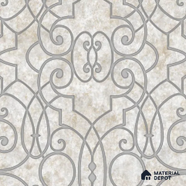 WT0602 | 10 Meter x 21 Inch PVC Patterned Look Wallpaper - 57 Sq. Ft. | Minimum 15% wastage during installation
