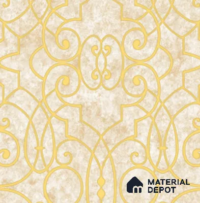 WT0605 | 10 Meter x 21 Inch PVC Patterned Look Wallpaper - 57 Sq. Ft. | Minimum 15% wastage during installation