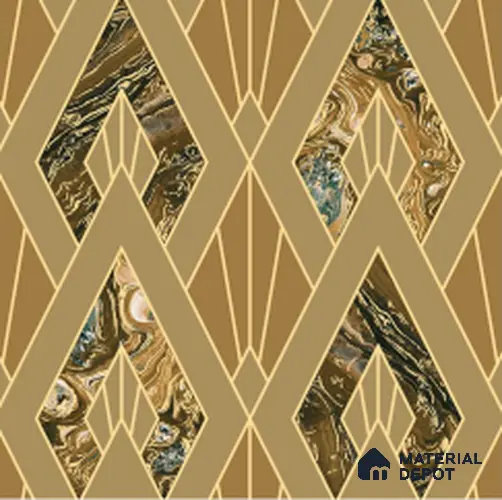 WT0701 | 10 Meter x 21 Inch PVC Patterned Look Wallpaper - 57 Sq. Ft. | Minimum 15% wastage during installation