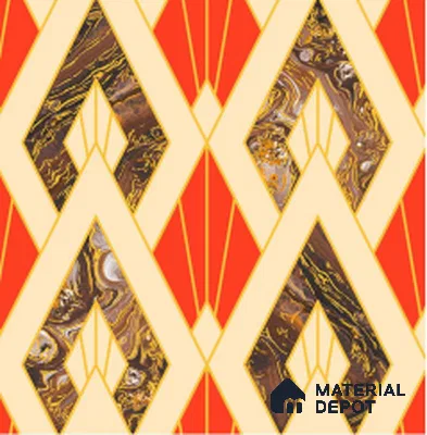 WT0703 | 10 Meter x 21 Inch PVC Patterned Look Wallpaper - 57 Sq. Ft. | Minimum 15% wastage during installation