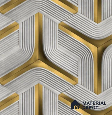 WT0902 | 10 Meter x 21 Inch PVC Patterned Look Wallpaper - 57 Sq. Ft. | Minimum 15% wastage during installation
